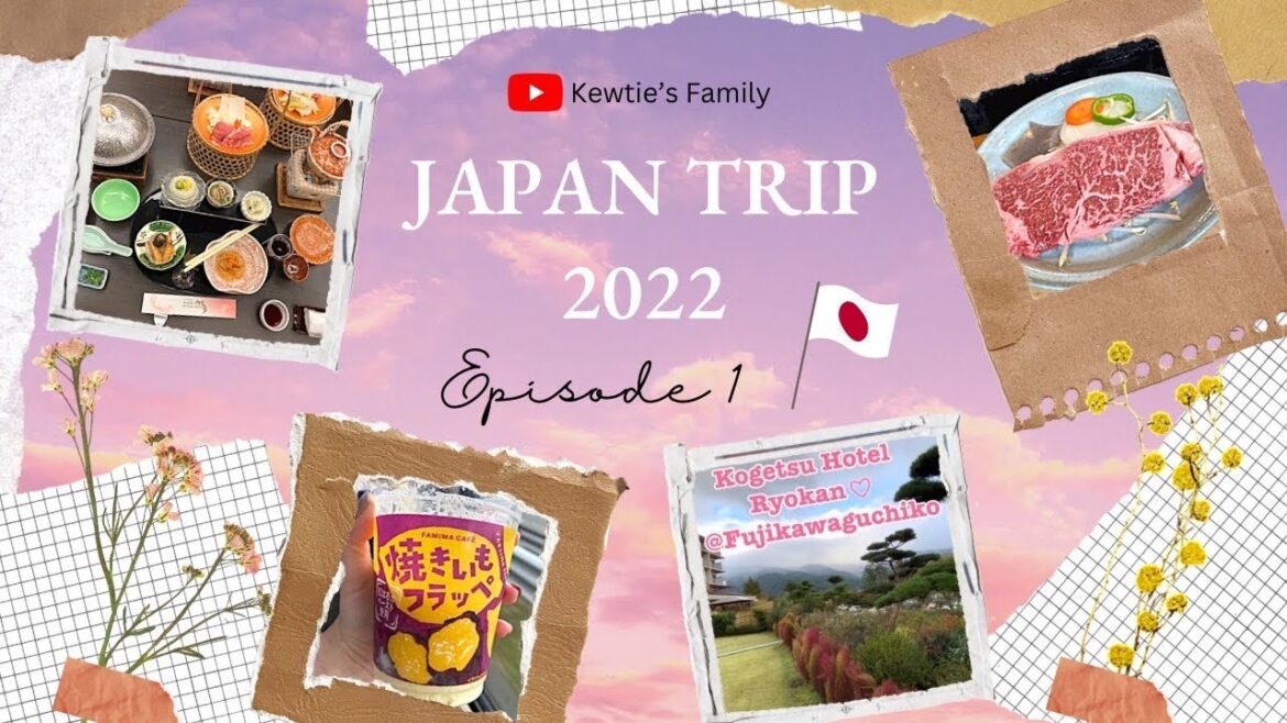 Japan 2022 Tokyo Trip|เที่ยวญี่ปุ่น 2565 #EP1 Thai Airways|เที่ยวฟูจิ Kawaguchiko|พัก Kogetsu Ryokan