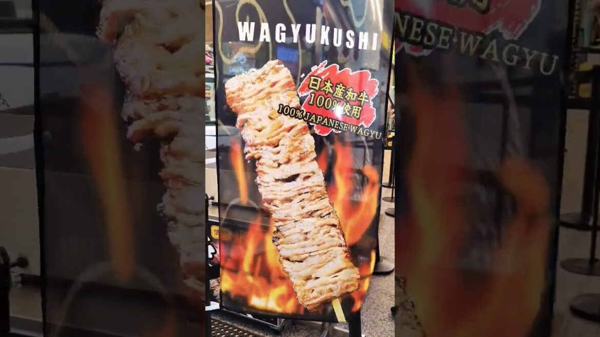 Street food, Wagyu, japanese beef #shorts #short #donki #klcc #kualalumpur
