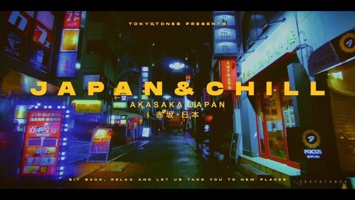 lofi + lost in japan (to chill / relax / travel & explore japan) - akasaka, japan (赤坂) part 13