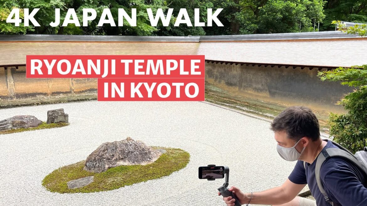 4K Japan Walk: Ryoanji Temple in Kyoto, Japan 4K Japan Walk: Ryoanji Temple in Kyoto, Japan