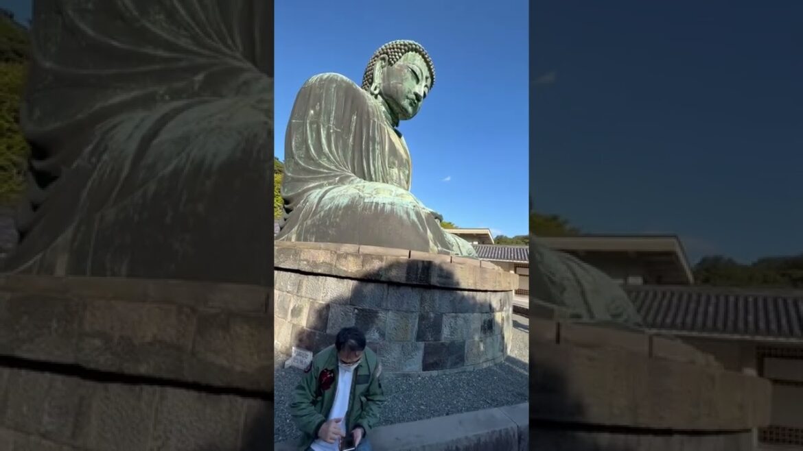 ☆🇯🇵ハーフパイントではない鎌倉大仏。(Kamakura Daibutu) #ハーフパイントグラス　#大仏 #鎌倉