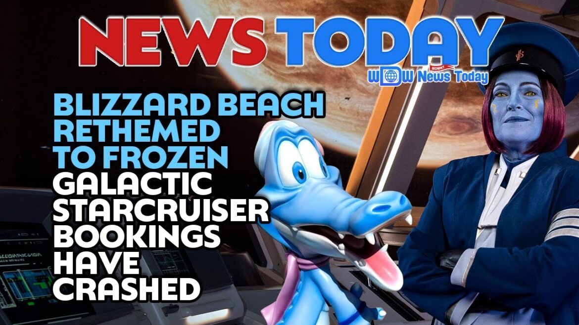 Blizzard Beach Rethemed to Frozen | Galactic Starcruiser Bookings Have Crashed Blizzard Beach Rethemed to Frozen | Galactic Starcruiser Bookings Have Crashed