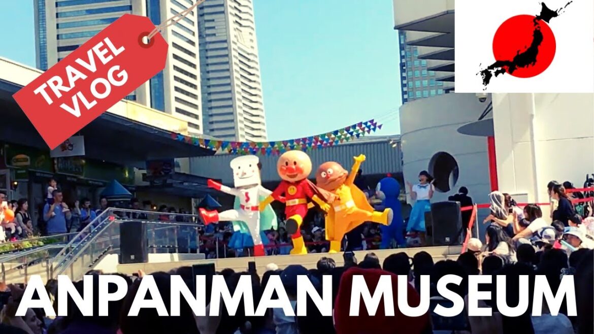 Anpanman Museum #YokohamaTravelVlog in Japan 2017 🇯🇵