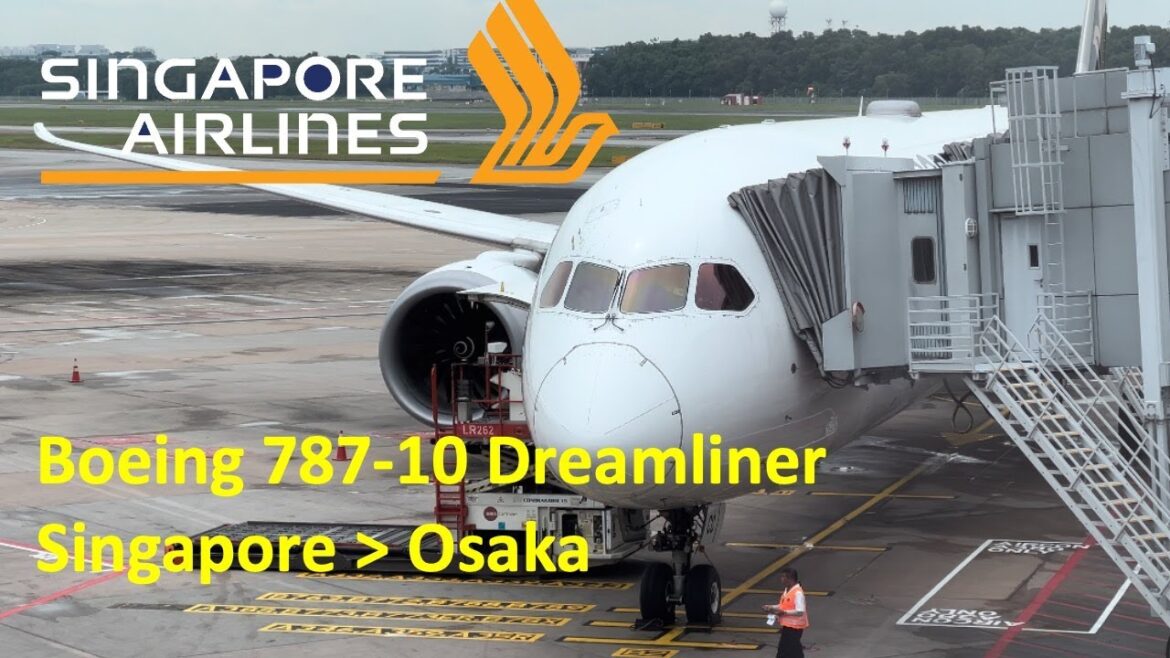 4K|Trip Report|Singapore Airlines Flight from Singapore to Osaka Japan Boeing 787 Economy (Vlog) 4K|Trip Report|Singapore Airlines Flight from Singapore to Osaka Japan Boeing 787 Economy (Vlog)