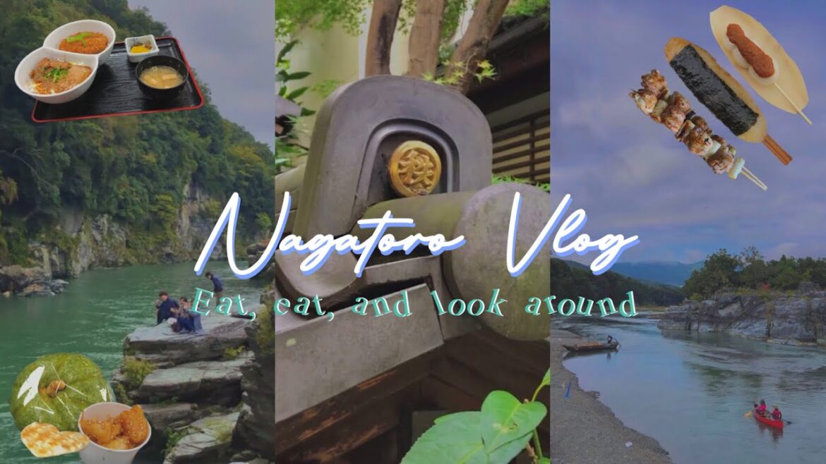 Nagatoro Trip Vlog 🏞| Endlessly eating, Japanese street food, iwadatami, hot spring, shave ice