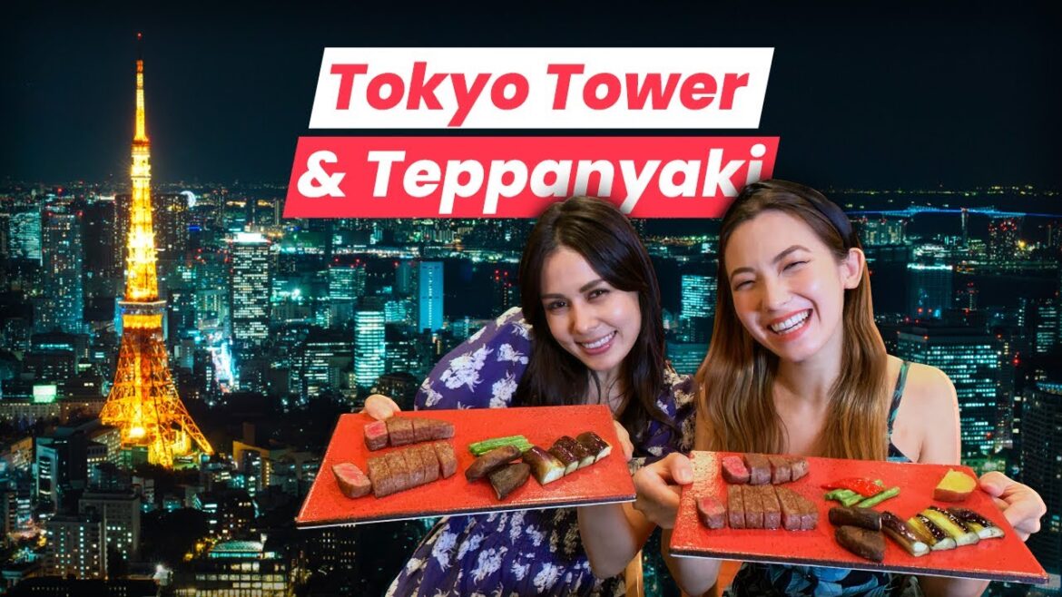 Girls' Night Out: High-End Teppanyaki with Tokyo Tower View Girls' Night Out: High-End Teppanyaki with Tokyo Tower View