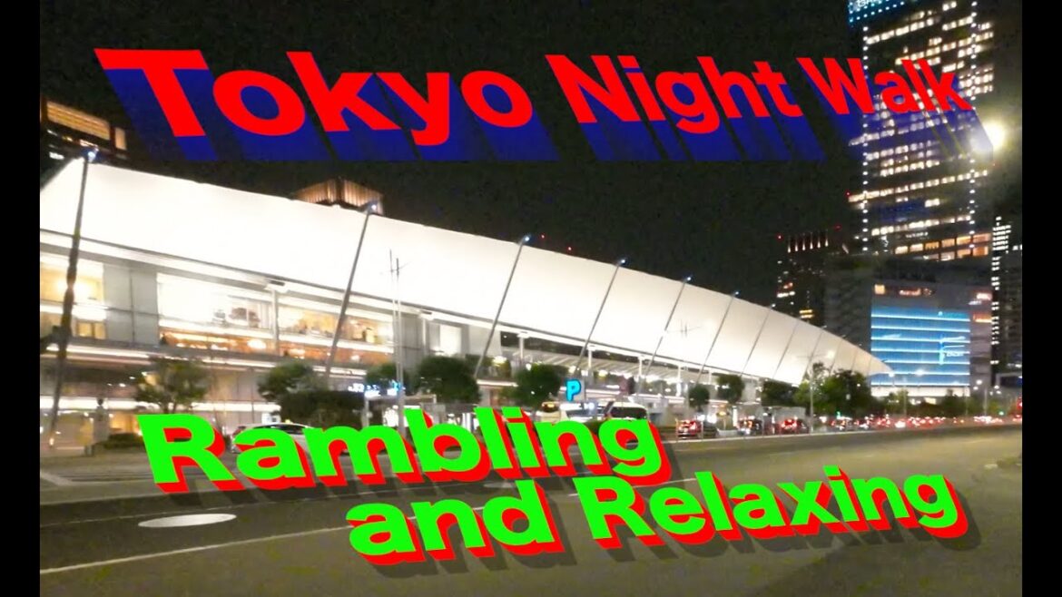 Tokyo Night Walk ~Tsukishima to Tokyo Station~ [DJI Osmo Action3]