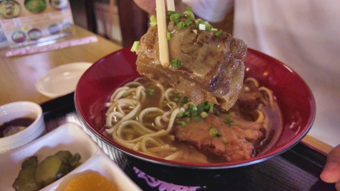 Okinawa Japan | Cheap solo travel to Ishigaki Island, day1 | Okinawan noodle and Sashimi