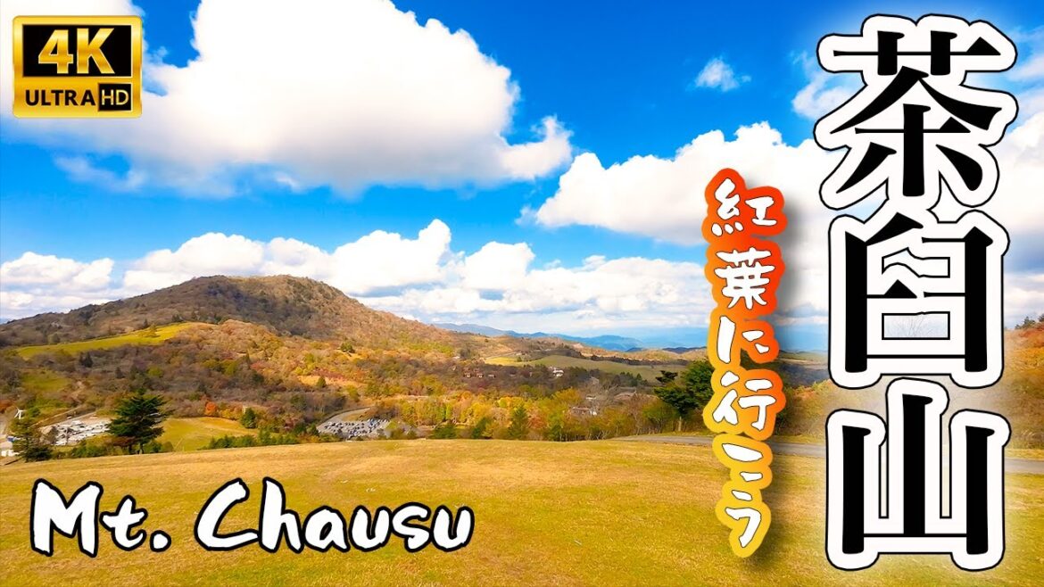 【4K JAPAN】茶臼山（Mt.Chausu）｜紅葉 2022｜10月下旬〜11月上旬が見頃｜紅葉を観に行こう