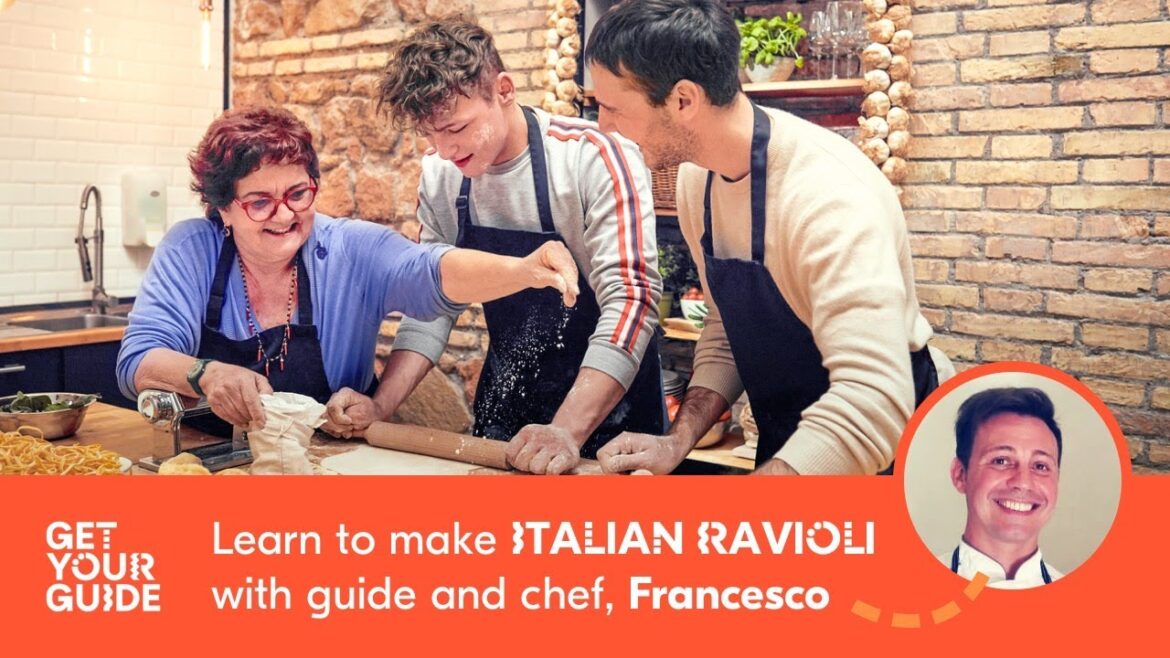 Learn to make Italian ravioli with chef Francesco | GetYourGuide Learn to make Italian ravioli with chef Francesco | GetYourGuide