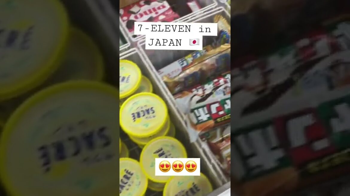 7-Eleven in Japan 😱 #fukuokajapan #japan  #fukuoka #7eleven #finds #streetfood