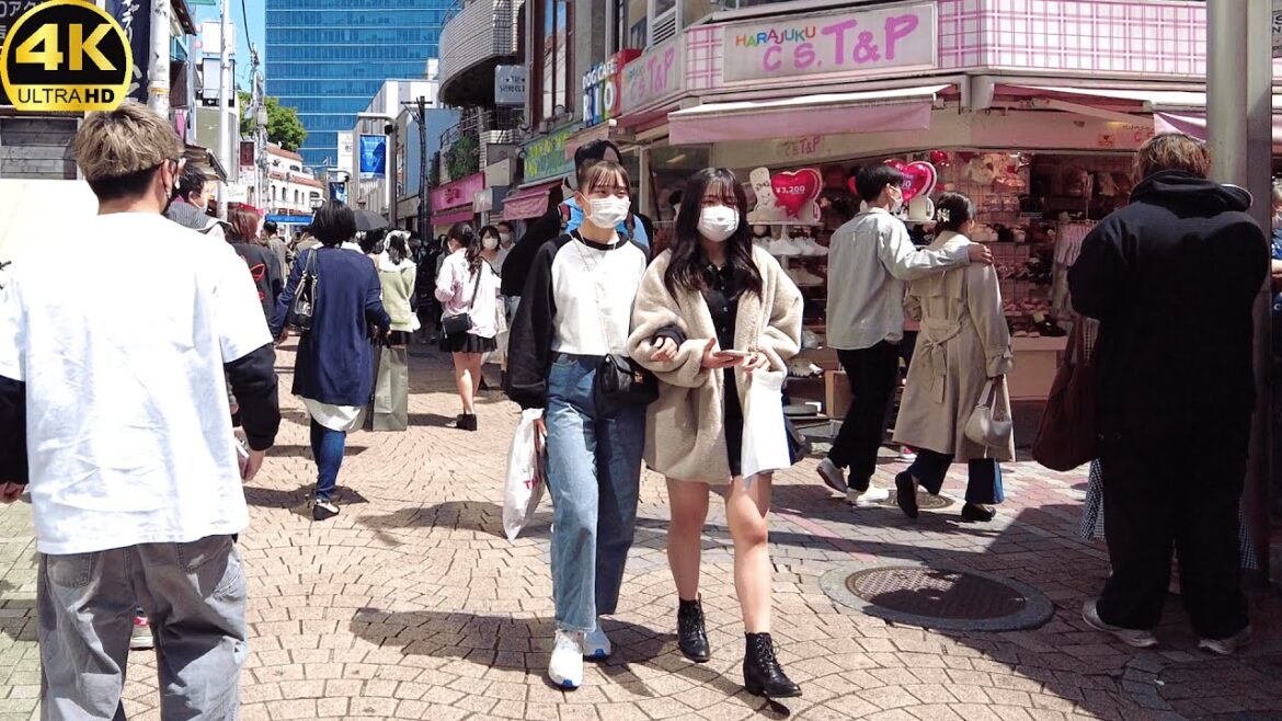 【4K】Tokyo Field Walk - Harajuku to Shubuya2