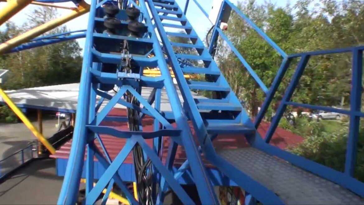 Wild Train Pax Roller Coaster POV Erlebnispark Strasswalchen Austria