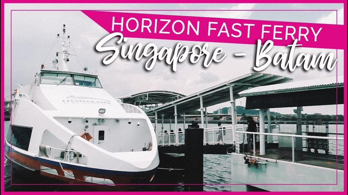 Horizon Fast Ferry Business & VIP Class | Singapore Harbour Front to Batam Harbour Bay Horizon Fast Ferry Business & VIP Class | Singapore Harbour Front to Batam Harbour Bay