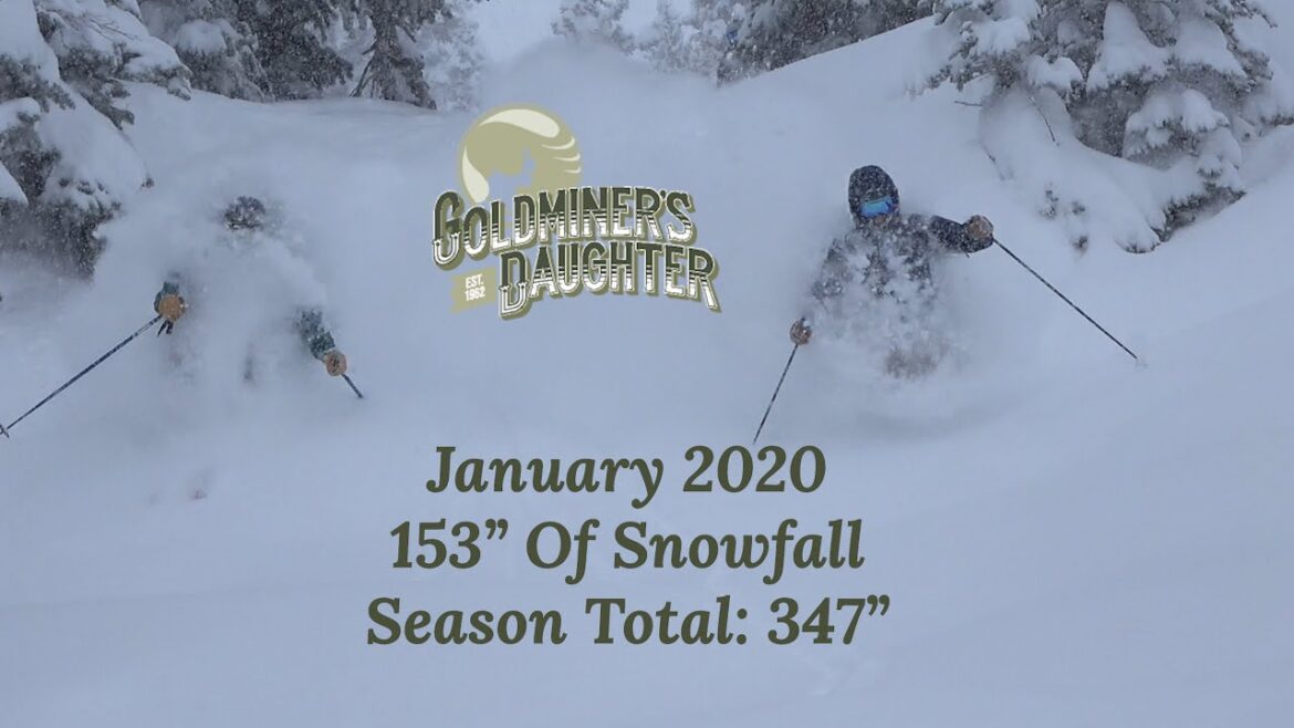 January 2020 Powder Skiing- 153″ Of Snow In One Month January 2020 Powder Skiing- 153" Of Snow In One Month
