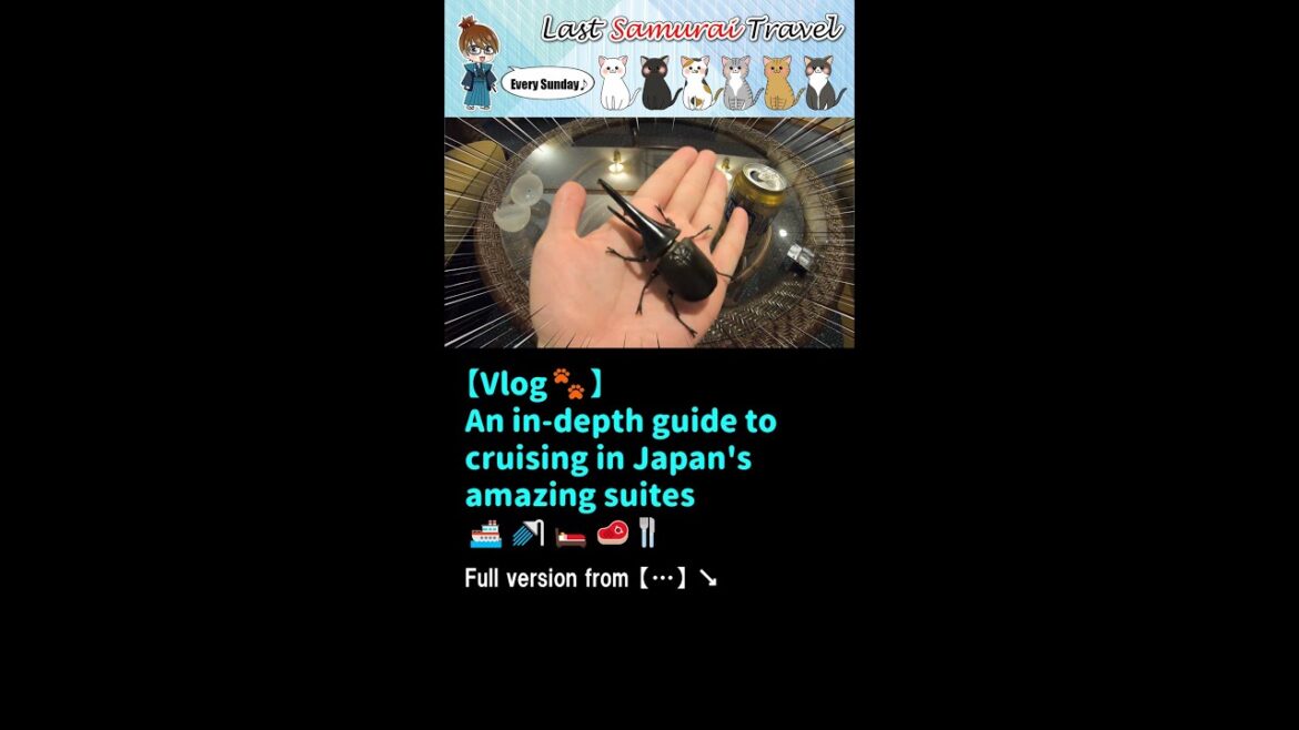 【Vlog🐾】A thorough guide to cruising in an amazing suite in Japan😲🚿🚢🛌🥩🍴#short 【Vlog🐾】A thorough guide to cruising in an amazing suite in Japan😲🚿🚢🛌🥩🍴#short