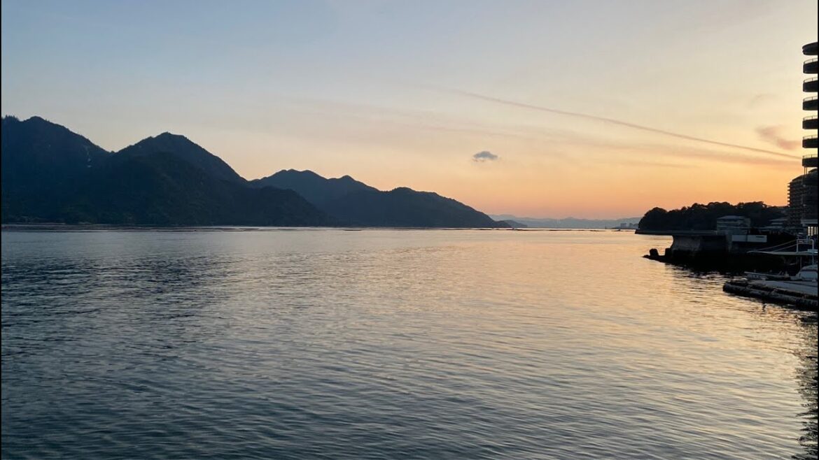 Ferry to Miyajima island Hiroshima🇯🇵Walking in Japan. Ferry to Miyajima island Hiroshima🇯🇵Walking in Japan.