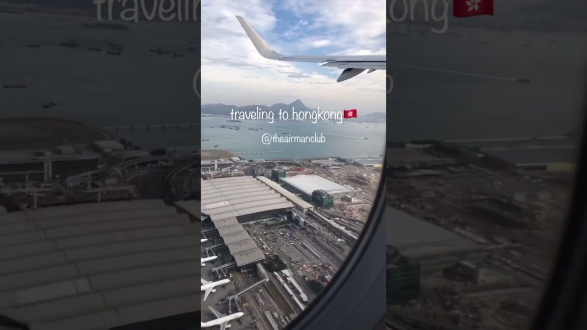 Traveling to Hongkong 🇭🇰 #shorts | theairmanclub