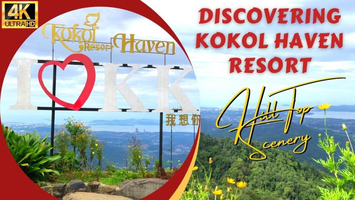 Discovering Kota Kinabalu Bird's Eye View Scenery From Hill Top Kokol Haven Resort KK Sabah Malaysia Discovering Kota Kinabalu Bird's Eye View Scenery From Hill Top Kokol Haven Resort KK Sabah Malaysia