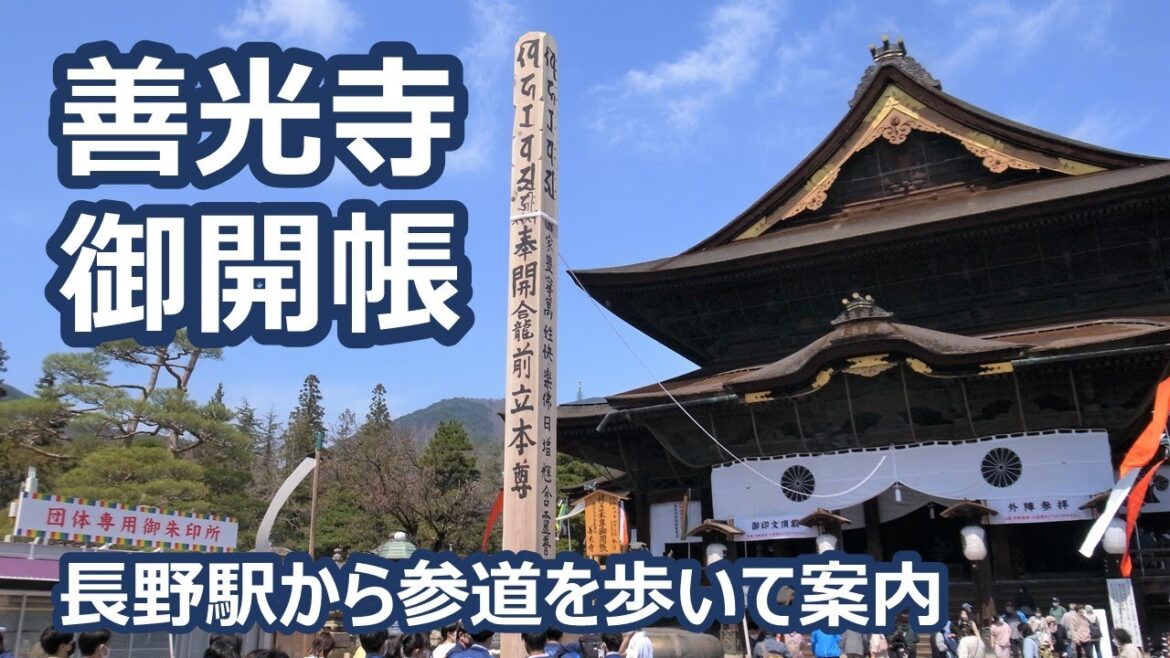 善光寺 御開帳 長野駅から歩いて善光寺へ、参拝と参道のお店の案内 Zenkoji|人生の楽園・長野移住ライフ|田舎暮らし vlog 050 善光寺 御開帳 長野駅から歩いて善光寺へ、参拝と参道のお店の案内 Zenkoji|人生の楽園・長野移住ライフ|田舎暮らし vlog 050