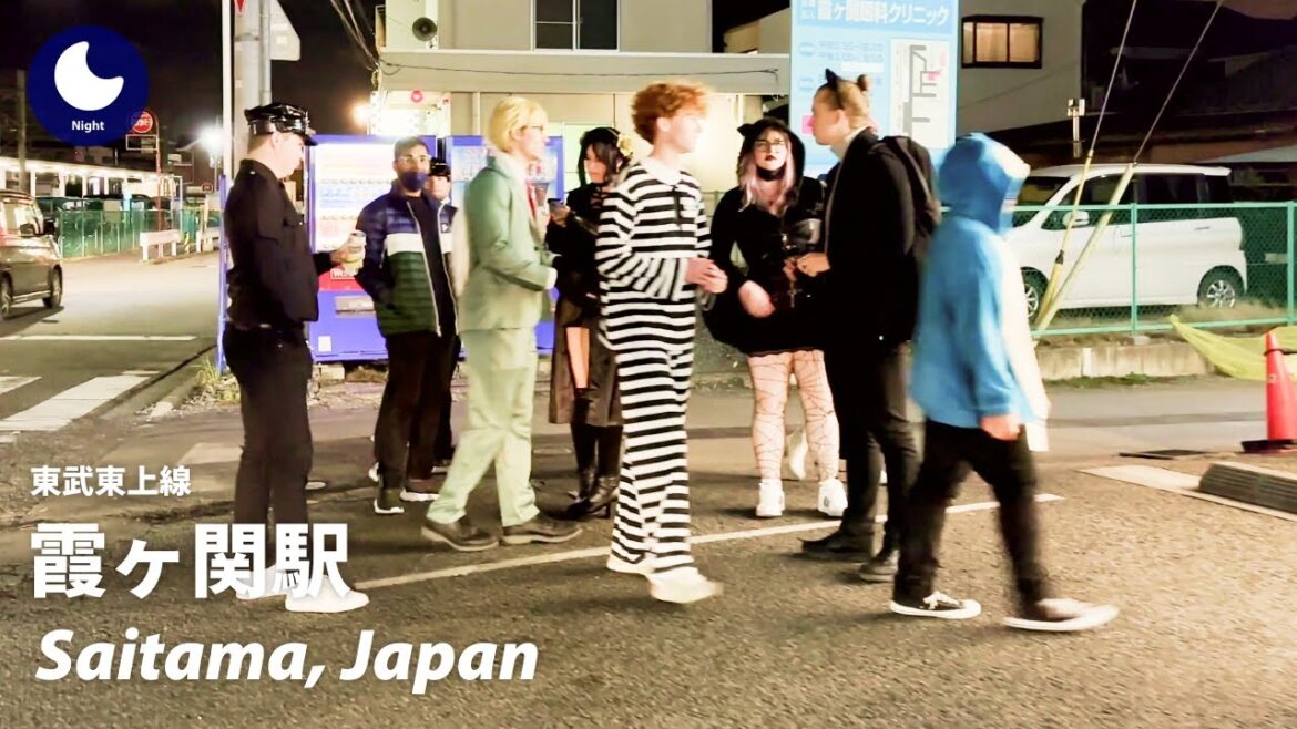 ⁴ᴷ Saitama: Kasumigaseki Station (霞ヶ関駅)  / Tobu Tojo Line : Japan Walking Tour 2022