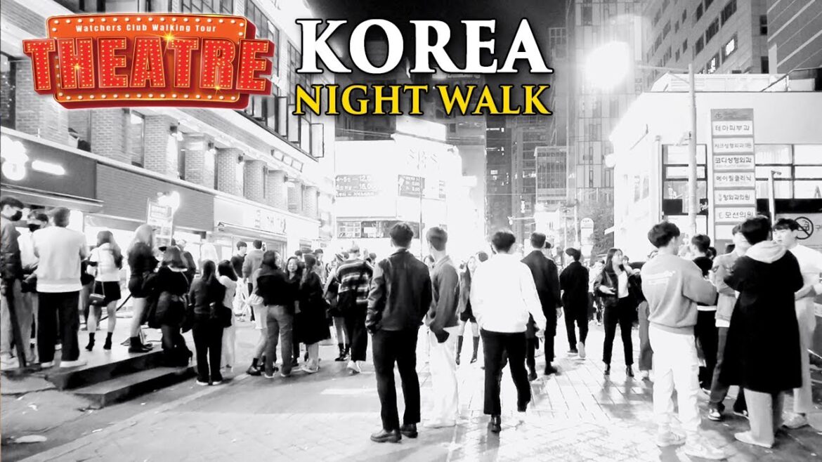 Walking Tour Seoul Korea 4K – Burning Gangnam Night street walk, korean food, Fashion – 불금 강남길거리 걷기 Walking Tour Seoul Korea 4K - Burning Gangnam Night street walk, korean food, Fashion - 불금 강남길거리 걷기