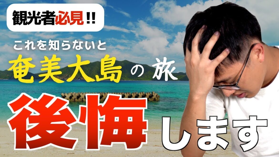 【鹿児島 観光】奄美大島に来る前に絶対に知っておきたいこと10選|旅行者注意 【鹿児島 観光】奄美大島に来る前に絶対に知っておきたいこと10選|旅行者注意