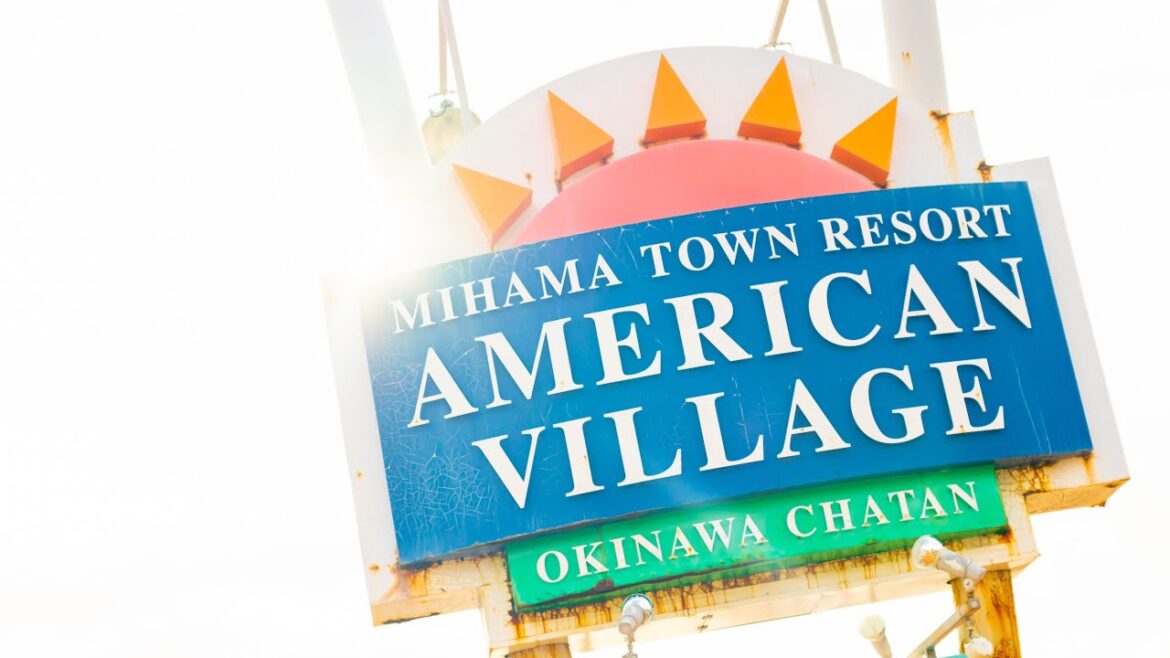 Travel in Japan. American Village Tour. Food Fashion Local sightseeing. Travel in Japan. American Village Tour. Food Fashion Local sightseeing.