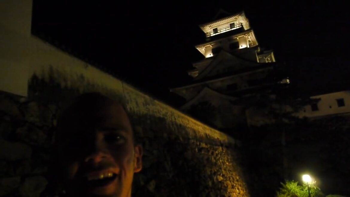 My Local Japanese Castle + Blue Jedi Police!