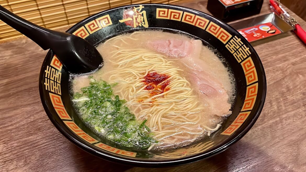 BEST Tonkotsu Ramen in Japan | ICHIRAN Asakusa