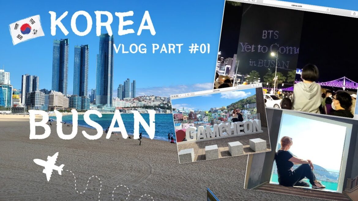 BUSAN VLOG 🇰🇷  BTS YET TO COME Concert | Haeundae Beach | GamcheonVillage | Gwangalli Beach