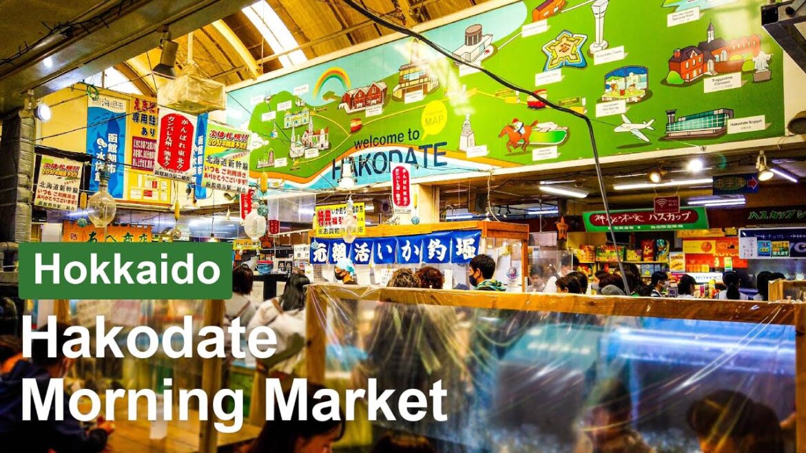【Hokkaido 💖】Walk Japan – Hakodate Morning Market Walking Around 홋카이도ฮอกไกโด 【Hokkaido 💖】Walk Japan - Hakodate Morning Market Walking Around 홋카이도ฮอกไกโด