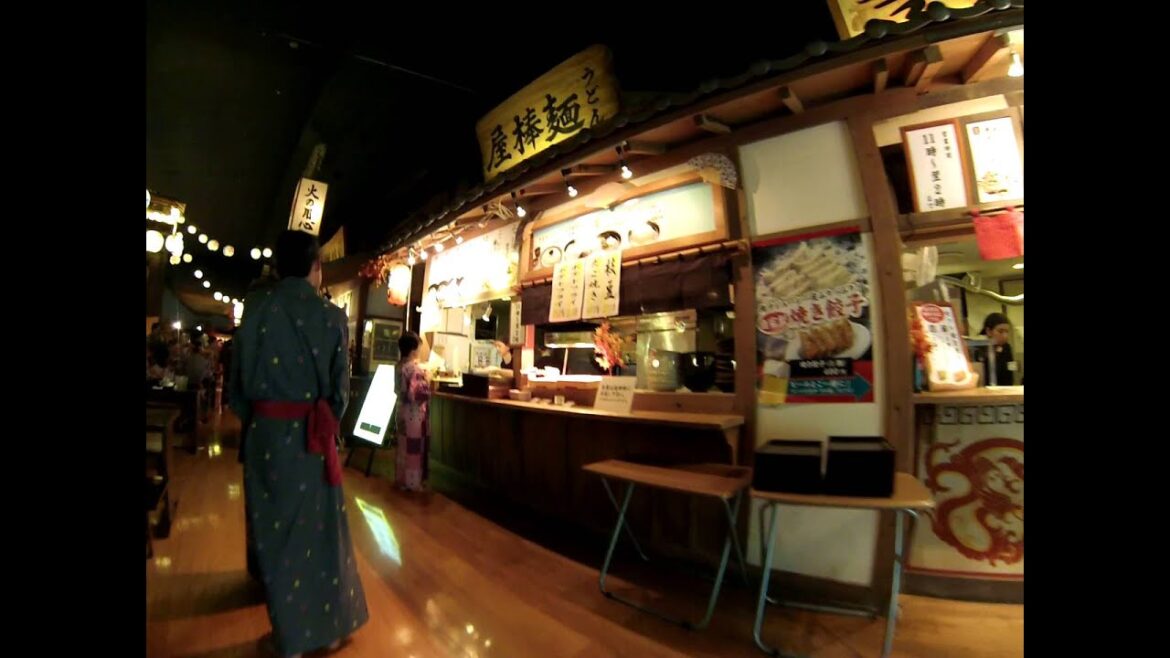 Oedo Onsen Monogatari - Hot Spring in Tokyo