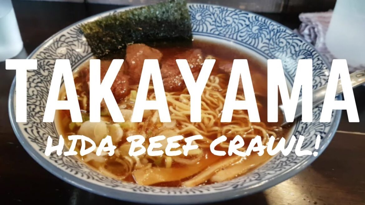 TAKAYAMA HIDA BEEF CRAWL - Amazing Sushi and more in Takayama, Japan!