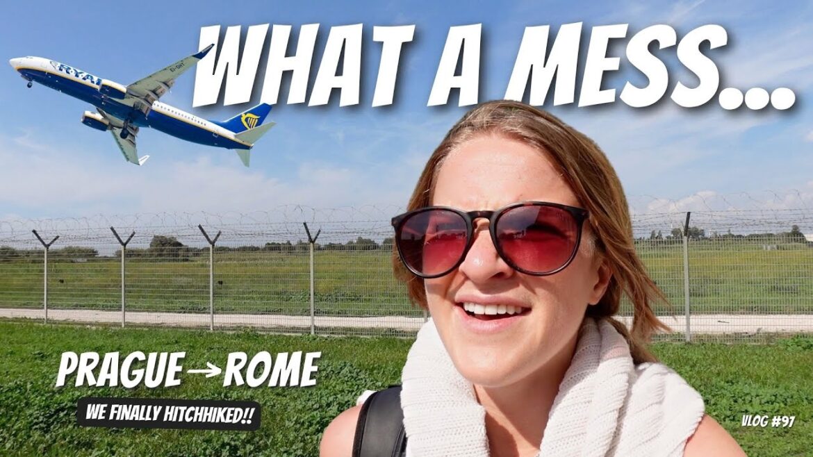 TRAVEL DAY || Prague to ROME via Ryanair!! TRAVEL DAY || Prague to ROME via Ryanair!!