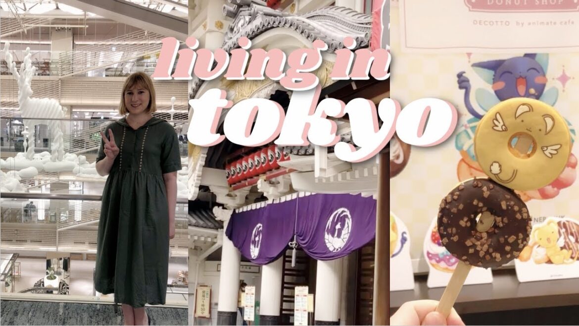 [ TOKYO, JAPAN ] week in my life | anime cafe, ginza + cleaning