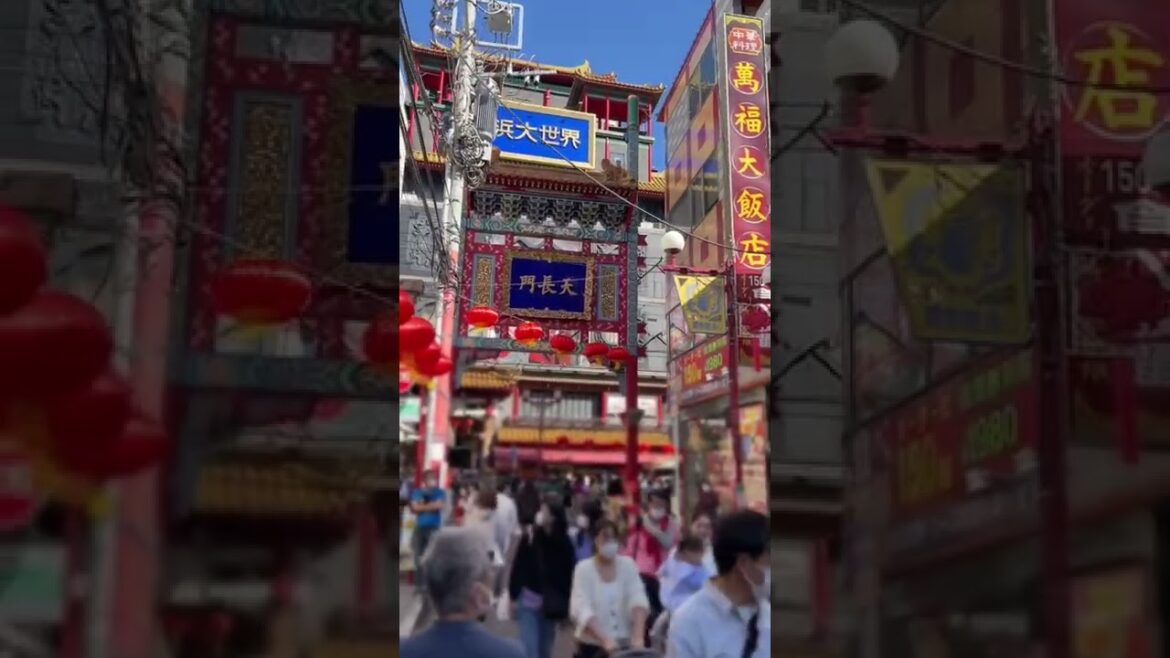 日常を取り戻し混雑する横浜中華街 コロナ後の世界 Yokohama Chinatown 日常を取り戻し混雑する横浜中華街 コロナ後の世界 Yokohama Chinatown