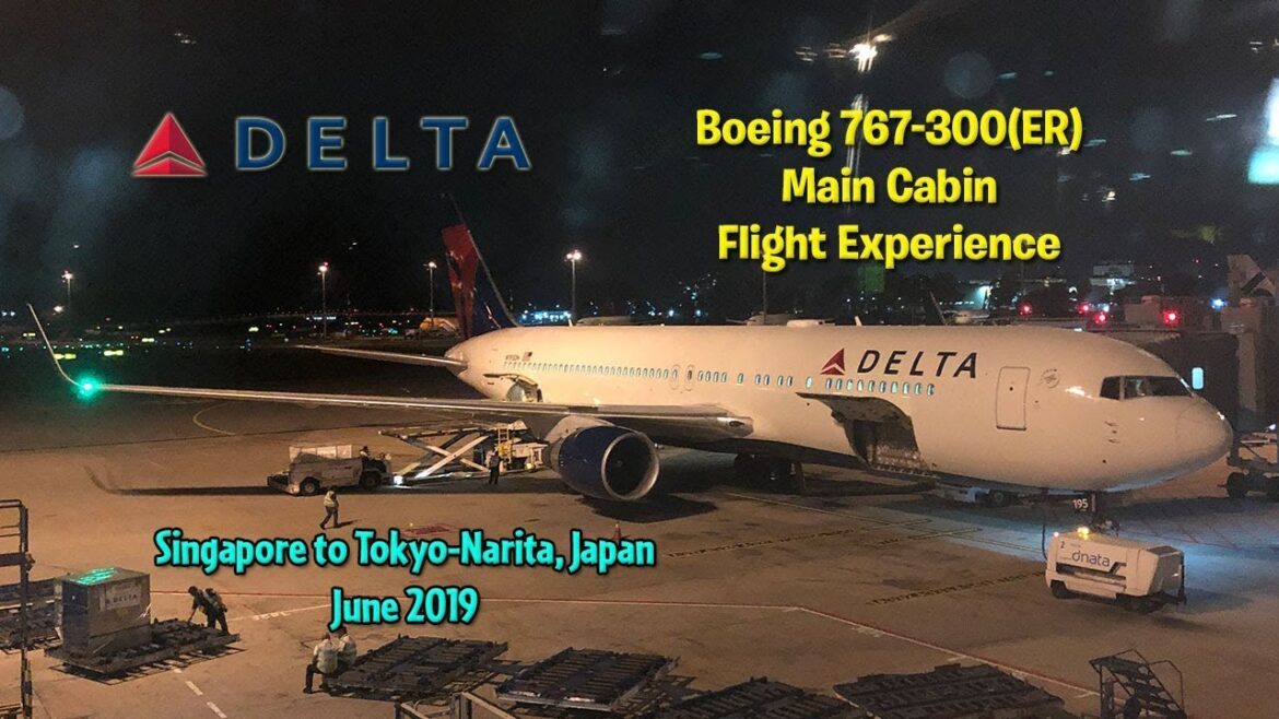 Delta Airlines B767-300ER Singapore to Tokyo-Narita Main Cabin Flight Experience (June 2019) Delta Airlines B767-300ER Singapore to Tokyo-Narita Main Cabin Flight Experience (June 2019)
