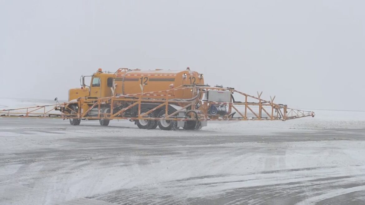 Snow Removal Process at Sea Tac Airport