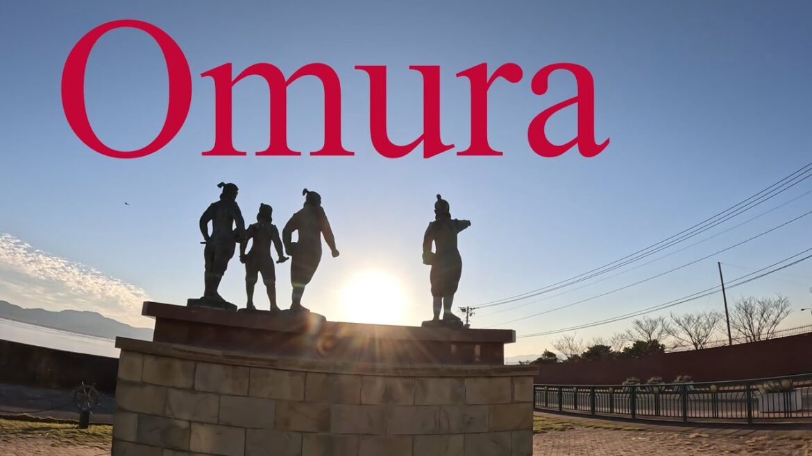 2022年秋の長崎県大村市内を散策　Walking Tour in Ohmura city 2022, Nagasaki, Japan,［4K］