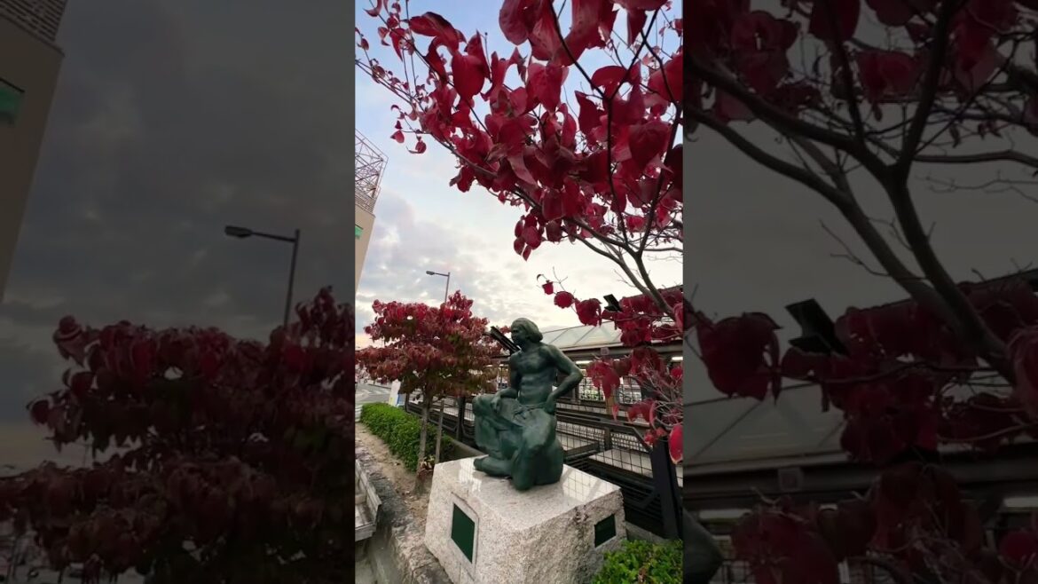 岡山駅　#japan #okayama #岡山駅前　 #shorts  #viralshorts