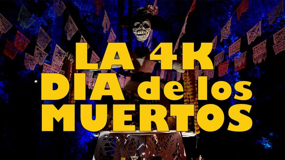 LOS ANGELES in 4K – Explore DIA de los MUERTOS Events in L.A.