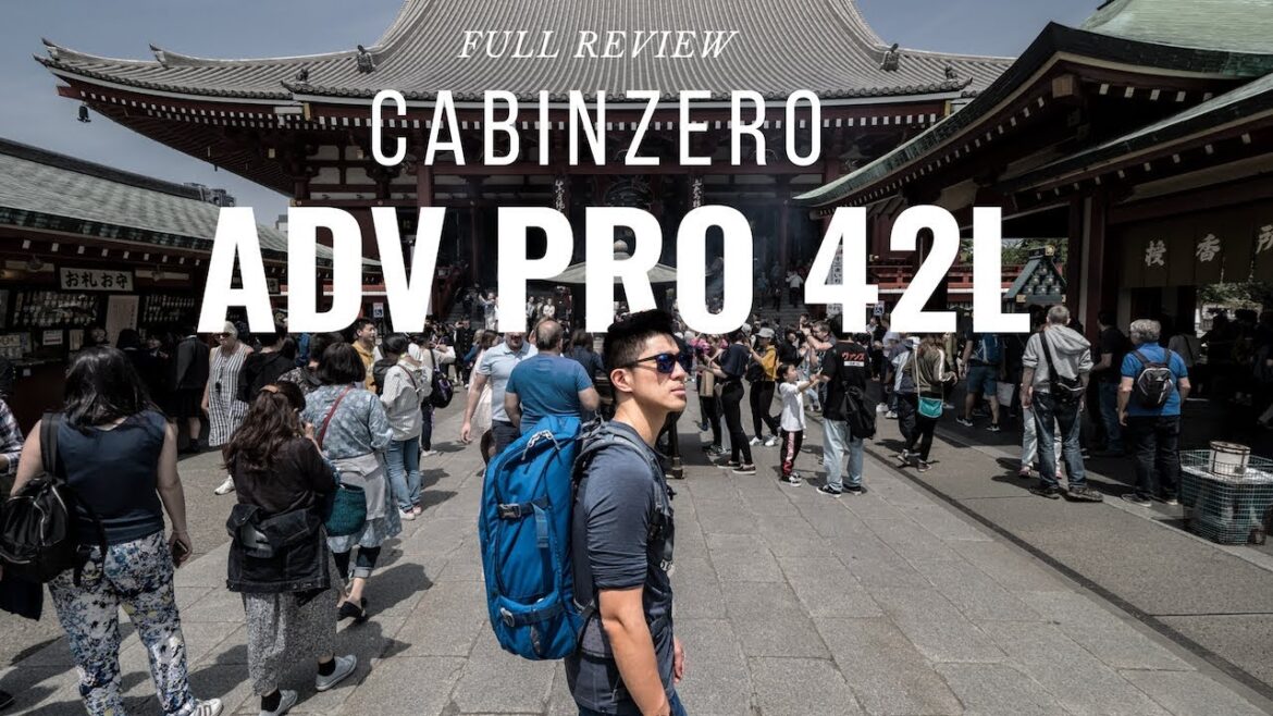 CabinZero ADV Pro 42L Travel Backpack Review | Does it cut it for travel photography?