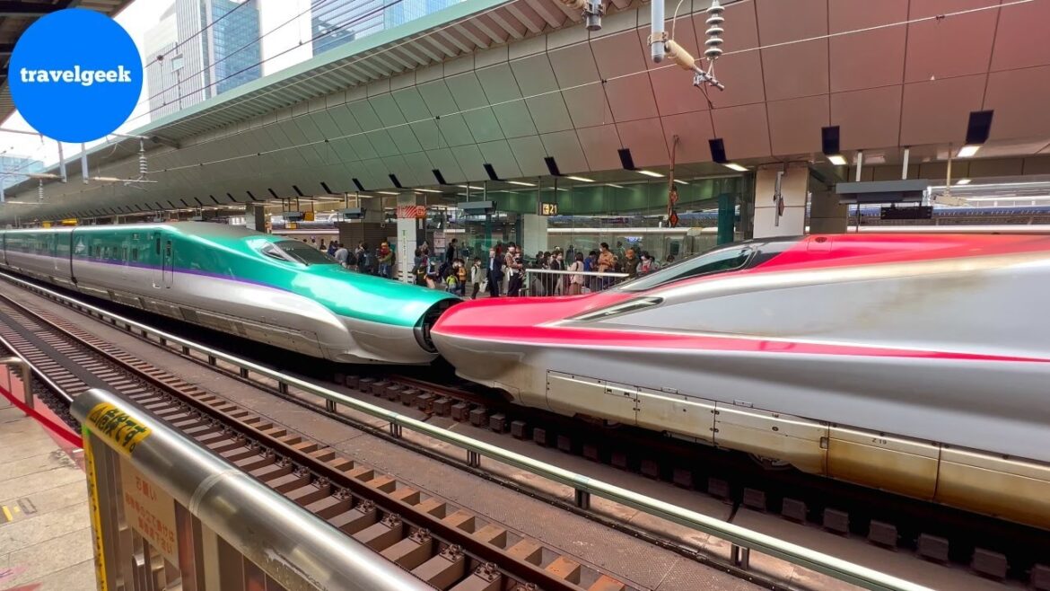 Superb! Riding Japan's Coupling Bullet Train Shinkansen | Tokyo - Morioka