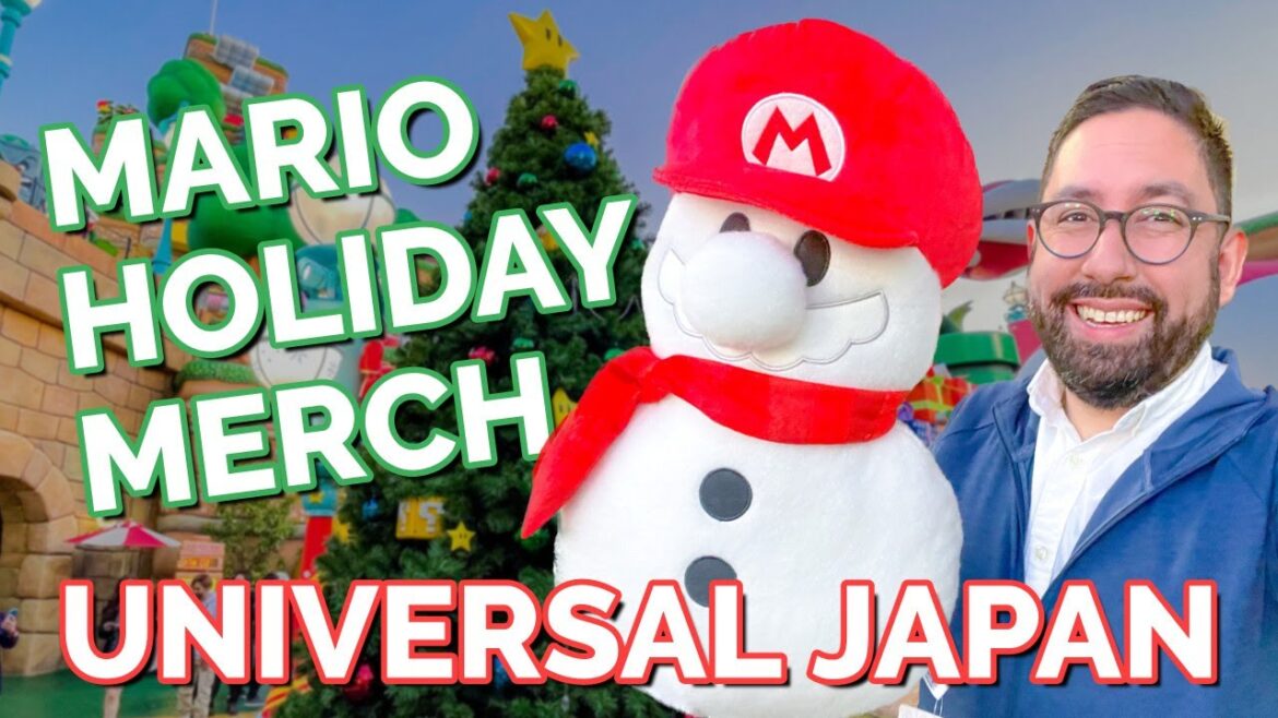 NINTENDO HOLIDAY MERCHANDISE at Universal Studios Japan! | Super Nintendo World