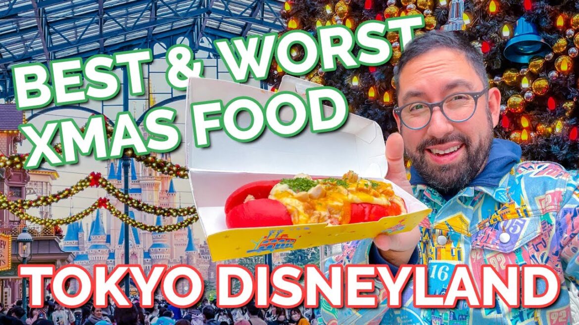 What food to eat at Tokyo Disneyland for Christmas 2022! What food to eat at Tokyo Disneyland for Christmas 2022!