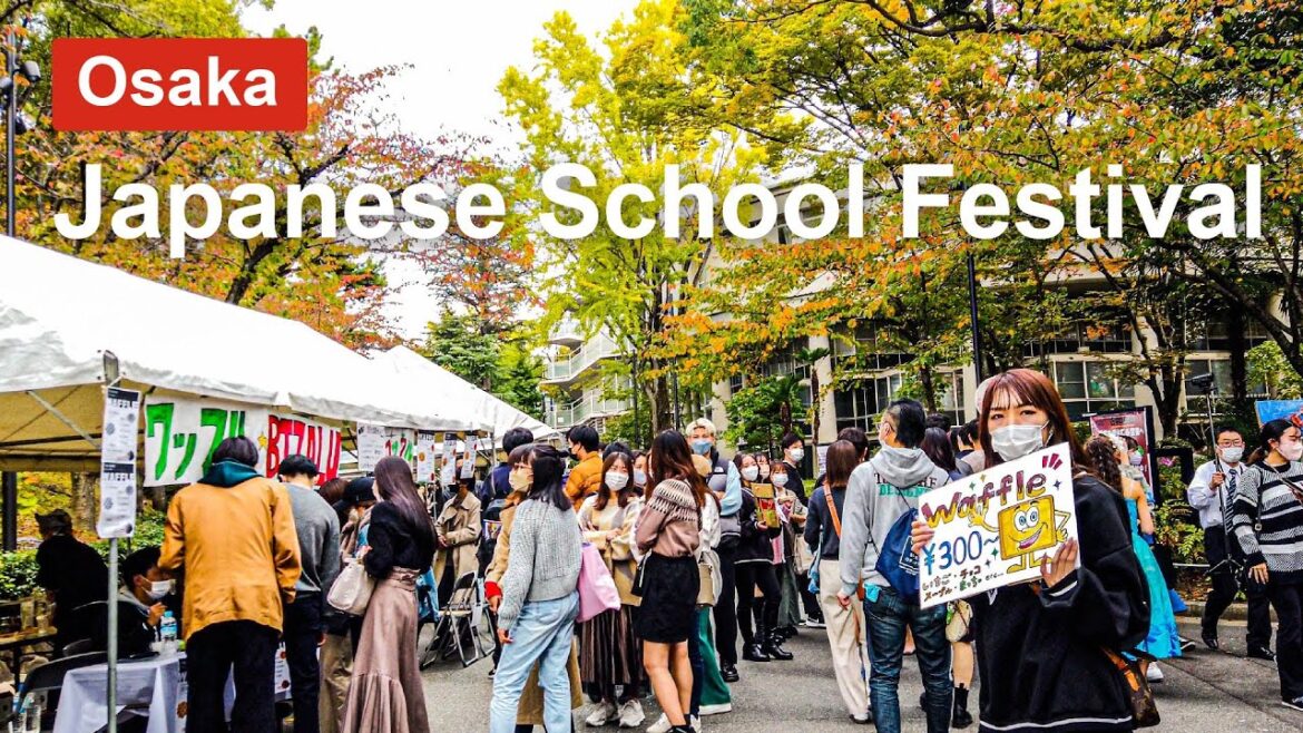 【Osaka 💖】Walk Japan – Japanese School Festival Walk in Kansai University ASMR 【4K】오사카 โอซาก้า 【Osaka 💖】Walk Japan - Japanese School Festival Walk in Kansai University ASMR 【4K】오사카 โอซาก้า