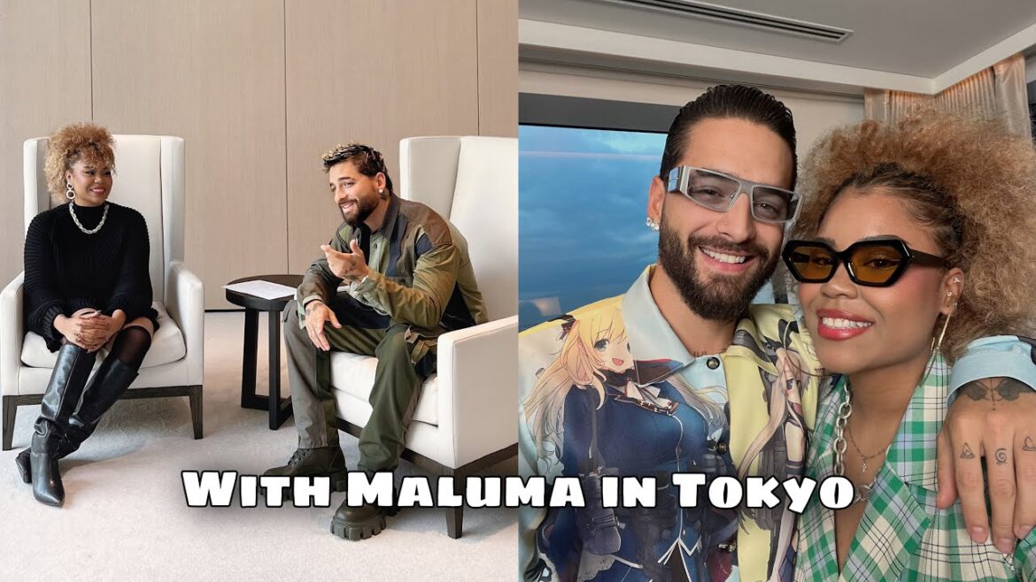Meeting Maluma in Tokyo , Japan Vlog 🇯🇵