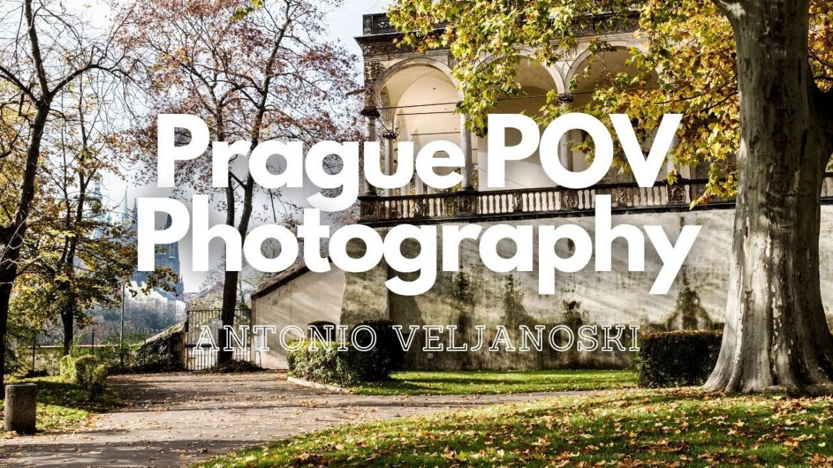 Cityscape photography autumn in Prague