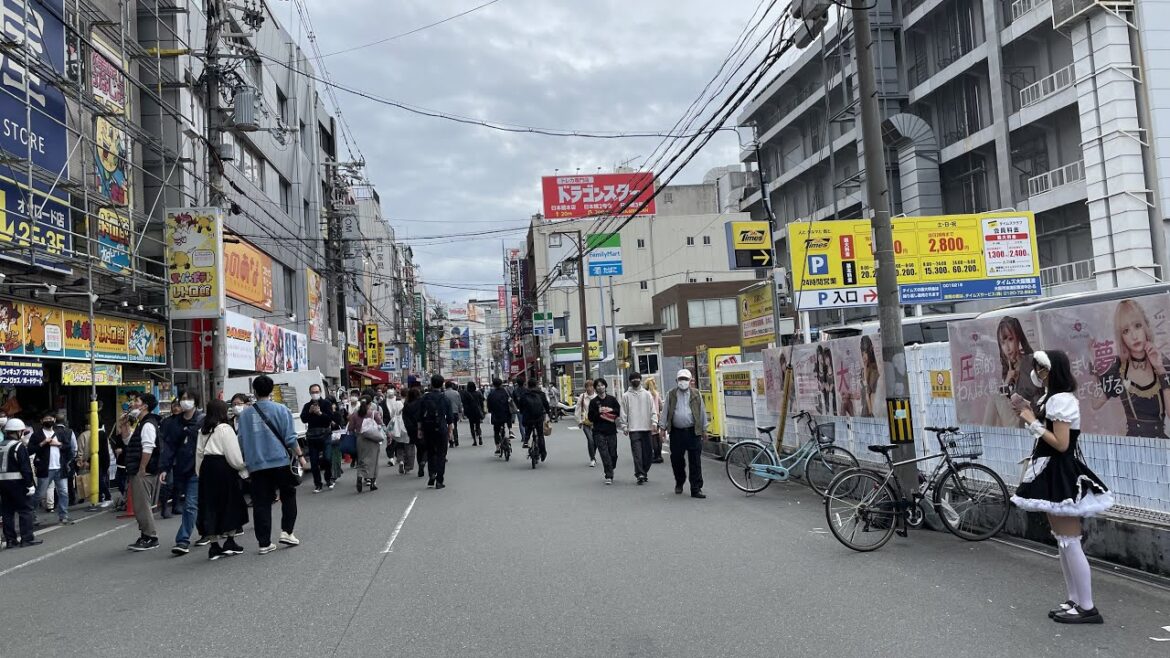 【4K】Osaka Walk🇯🇵/Namba/なんば/大阪/散歩